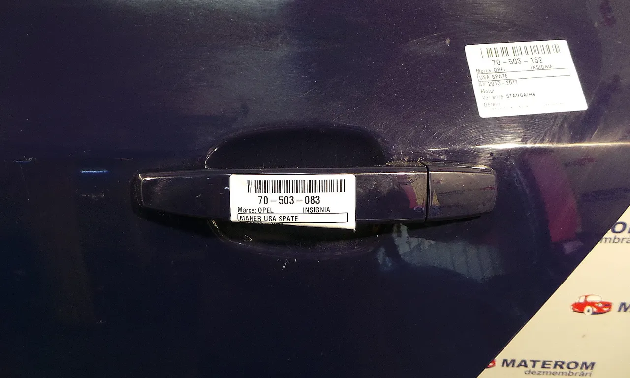 MANER USA SPATE STANGA OPEL INSIGNIA A 2008-2017