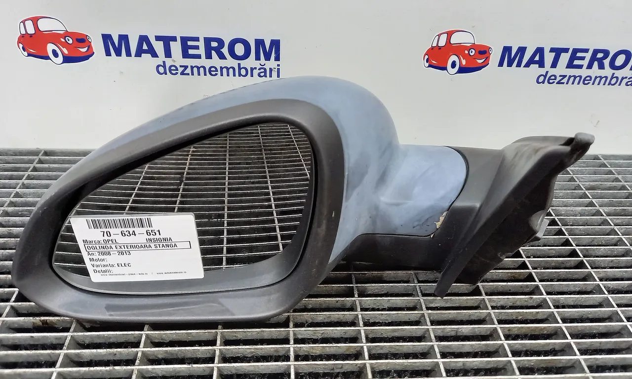 OGLINDA EXTERIOARA STANGA OPEL INSIGNIA A 2008-2017