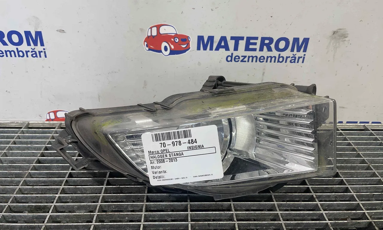 HALOGEN STANGA OPEL INSIGNIA A 2008-2017