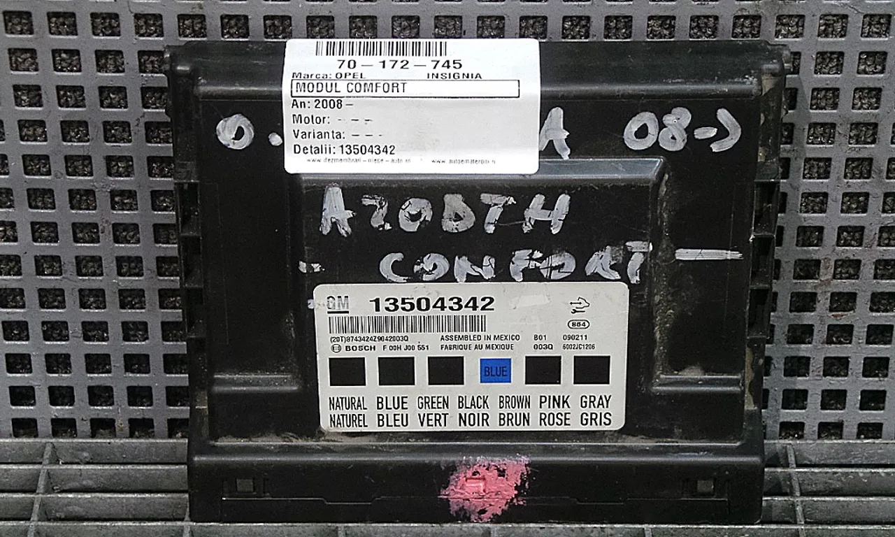 MODUL CONFORT OPEL INSIGNIA A 2008-2017