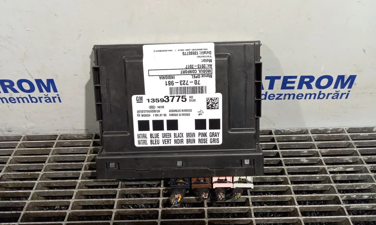 MODUL CONFORT OPEL INSIGNIA A 2008-2017