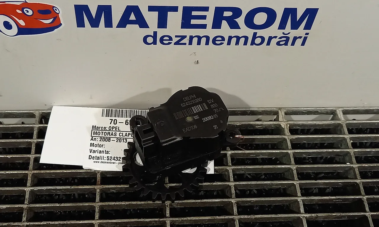 MOTORAS CLAPETA INCALZIRE OPEL INSIGNIA A 2008-2017