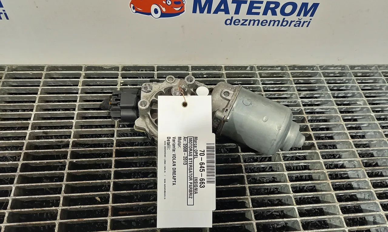 MOTORAS STERGATOR PARBRIZ OPEL INSIGNIA A 2008-2017