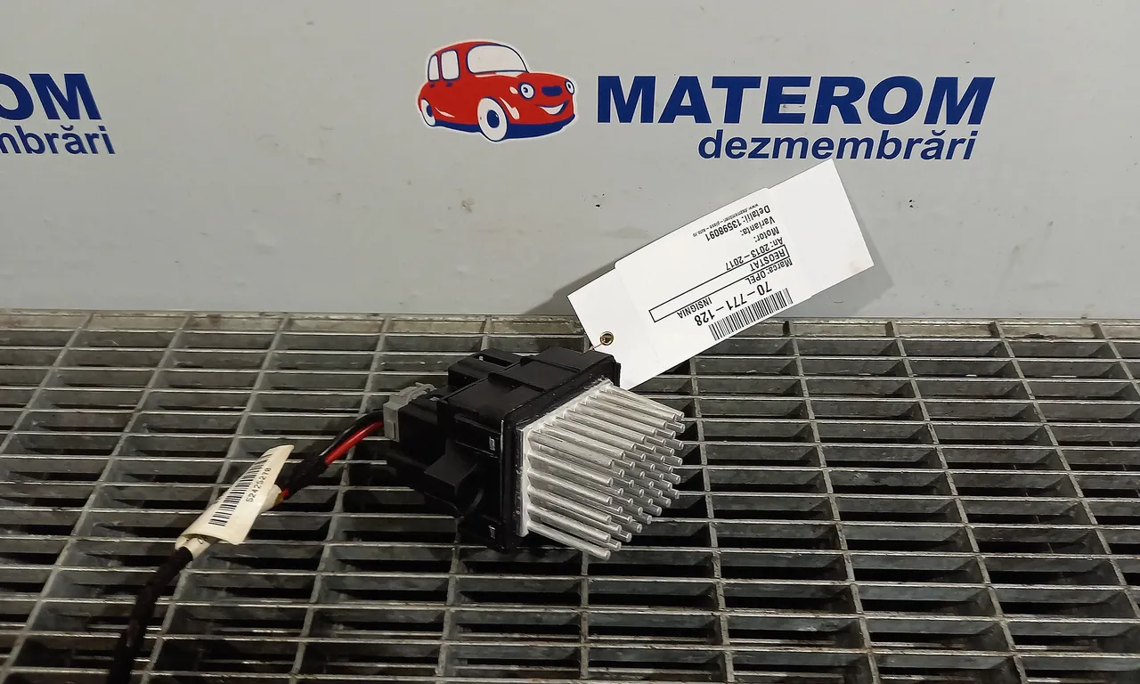 REOSTAT OPEL INSIGNIA A 2008-2017