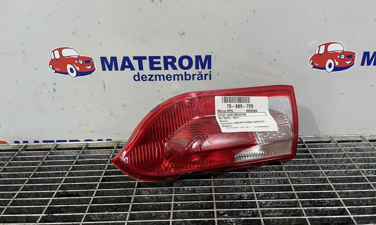 STOP SUPLIMENTAR OPEL INSIGNIA A 2008-2017
