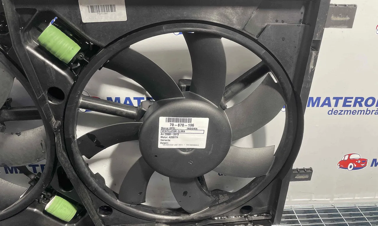 VENTILATOR CLIMA OPEL INSIGNIA A 2008-2017