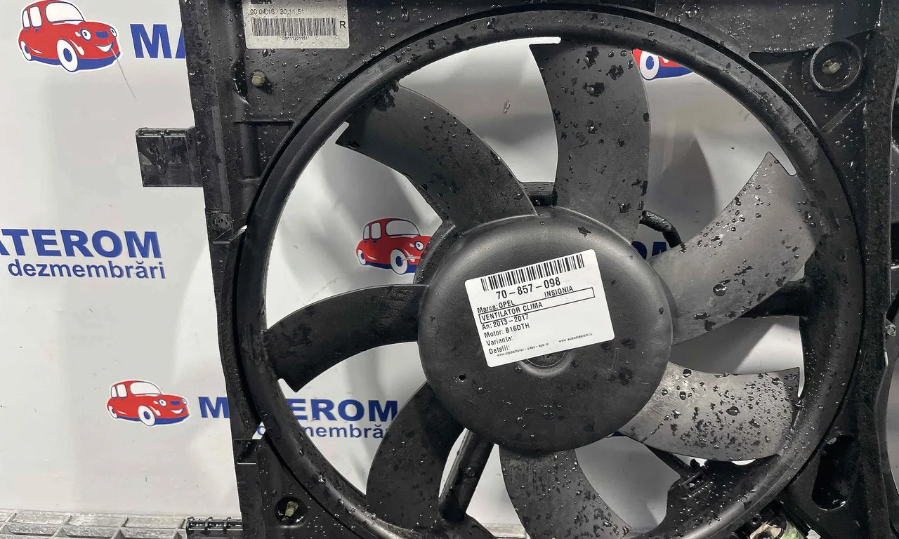VENTILATOR CLIMA OPEL INSIGNIA A 2008-2017