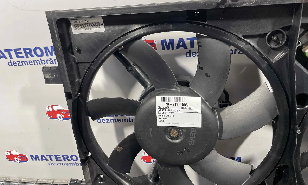 VENTILATOR CLIMA OPEL INSIGNIA A 2008-2017