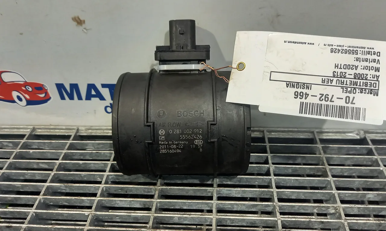 DEBITMETRU AER OPEL INSIGNIA A 2008-2017