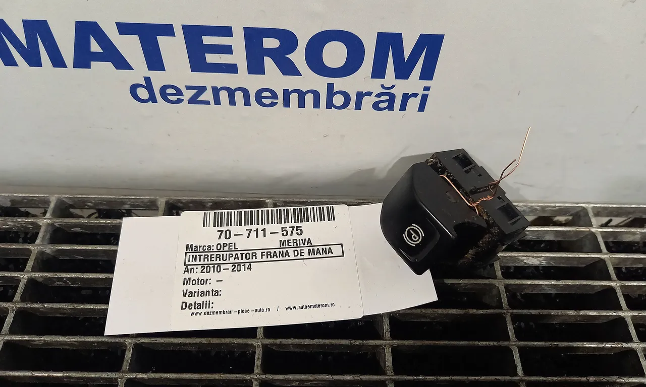 INTRERUPATOR FRANA DE MANA OPEL MERIVA B 2010-2017
