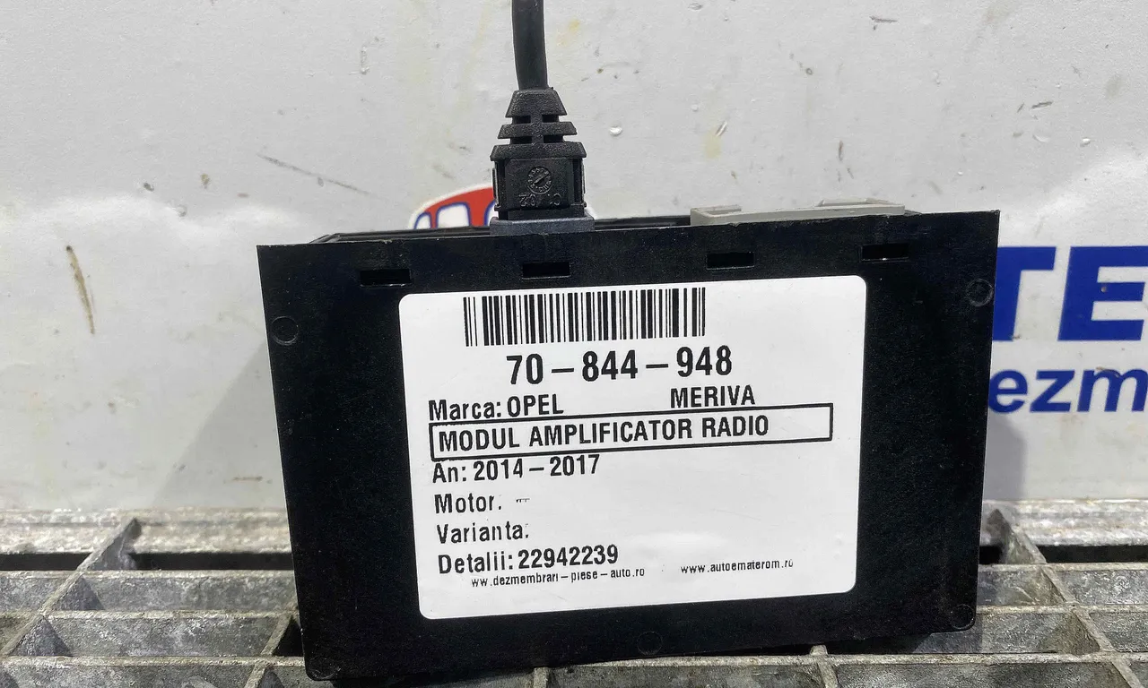 MODUL AMPLIFICATOR RADIO OPEL MERIVA B 2010-2017