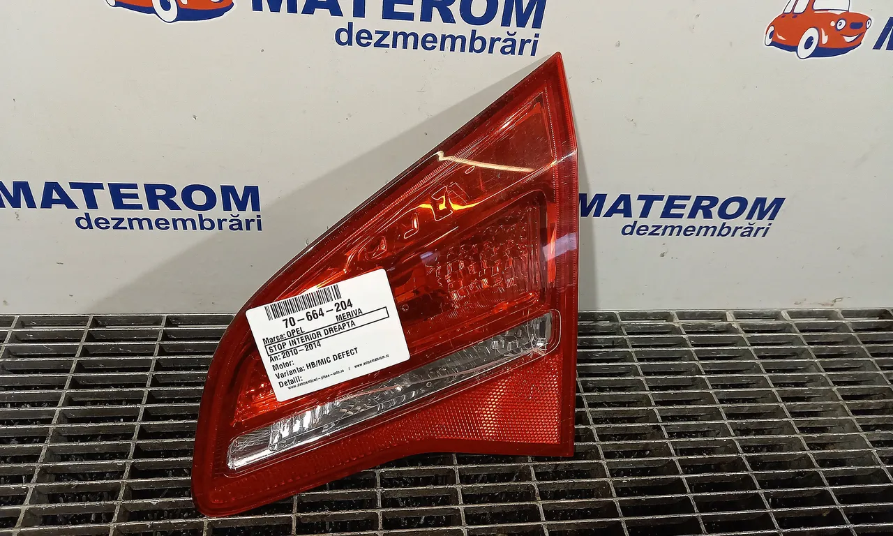 STOP INTERIOR DREAPTA OPEL MERIVA B 2010-2017