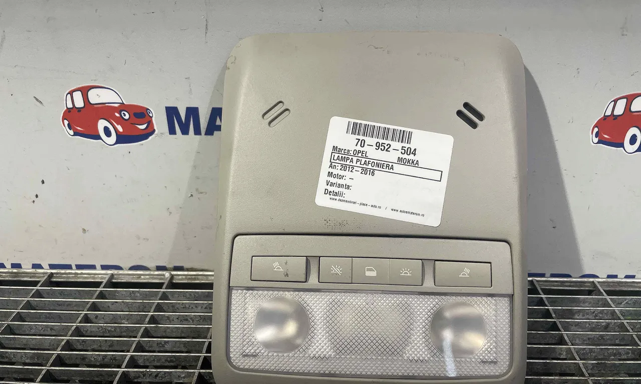 LAMPA PLAFONIERA OPEL MOKKA / MOKKA X 2012-2019