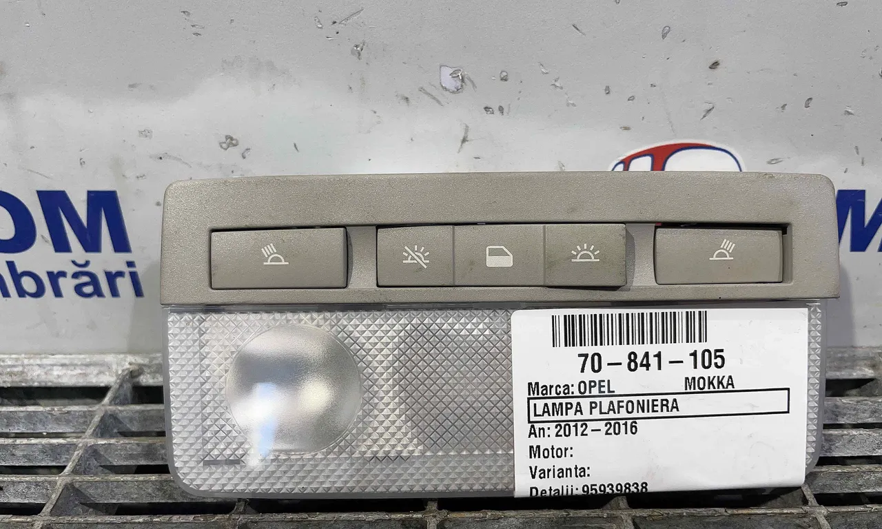 LAMPA PLAFONIERA OPEL MOKKA / MOKKA X 2012-2019