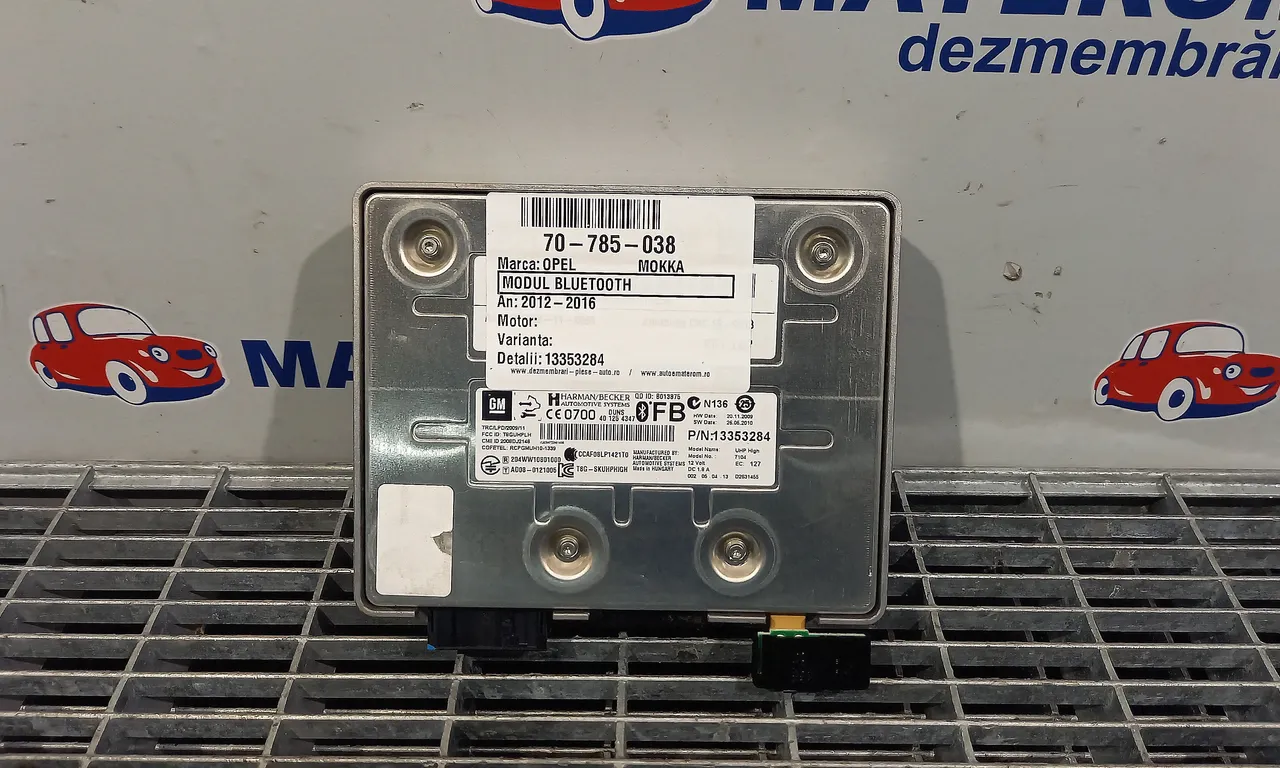 MODUL BLUETOOTH OPEL MOKKA / MOKKA X 2012-2019
