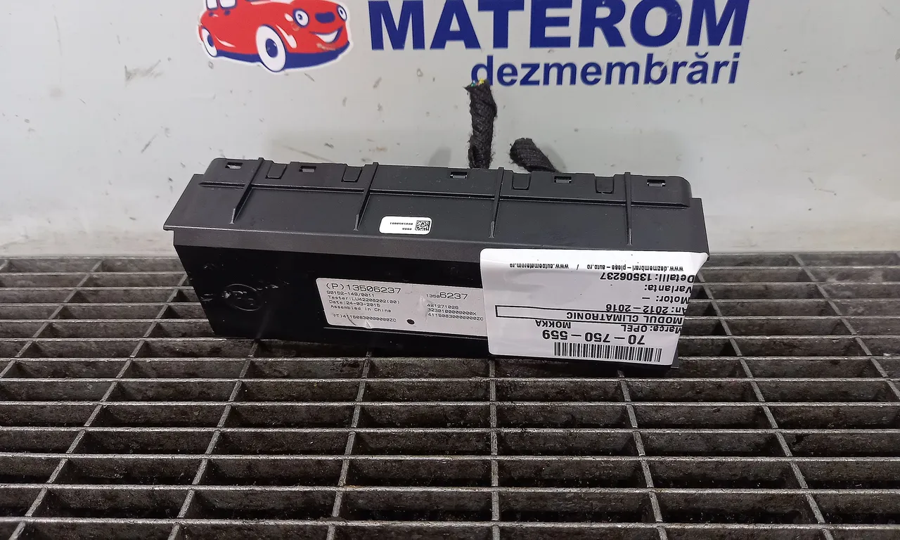 MODUL CLIMATRONIC OPEL MOKKA / MOKKA X 2012-2019