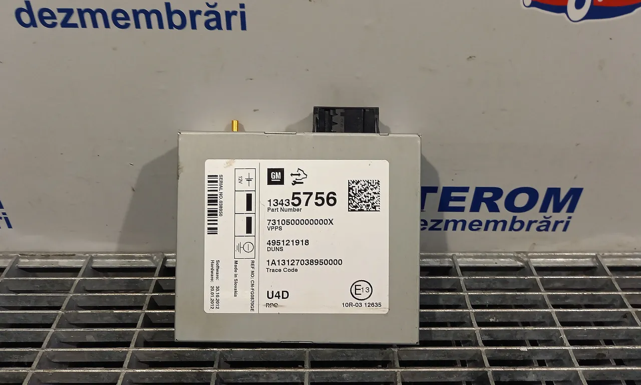 MODUL EMITATOR RECEPTOR AUDIO OPEL MOKKA / MOKKA X 2012-2019