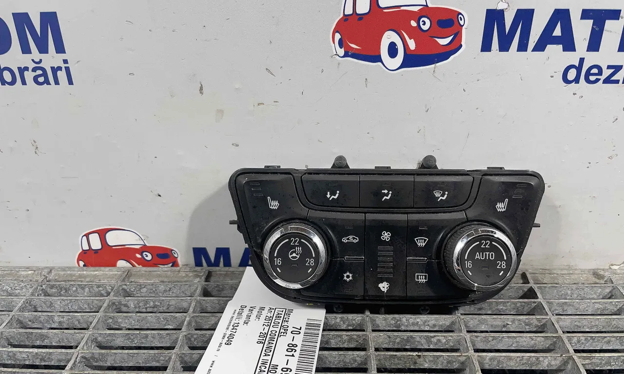 TABLOU COMANDA INCALZIRE OPEL MOKKA / MOKKA X 2012-2019