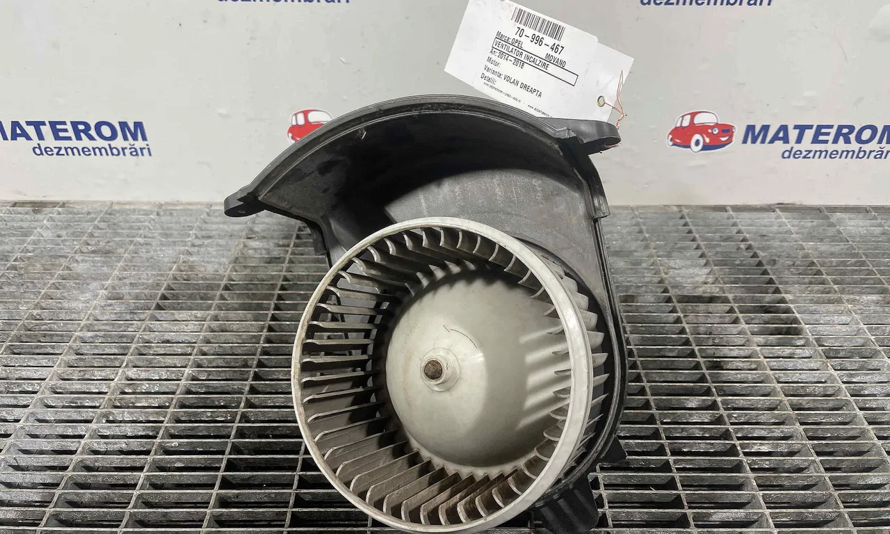 VENTILATOR INCALZIRE OPEL MOVANO B 2010-2018