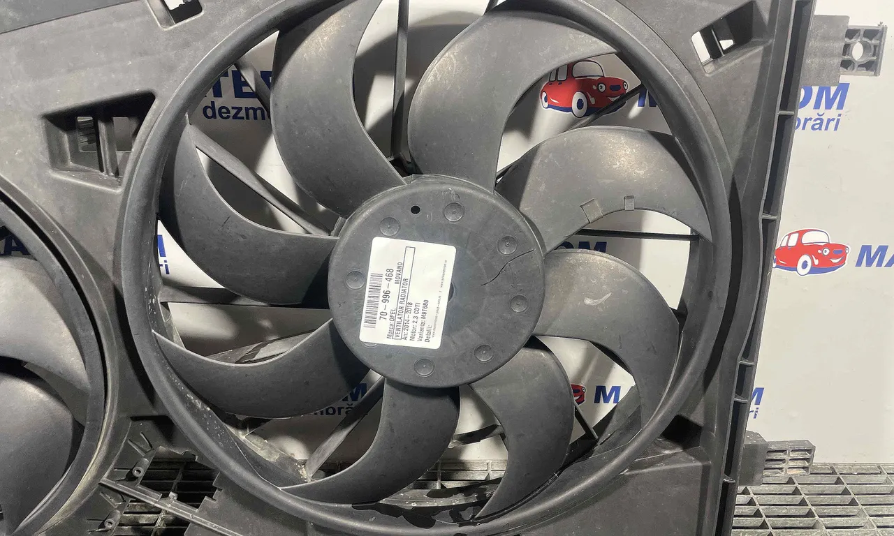 VENTILATOR RADIATOR OPEL MOVANO B 2010-2018