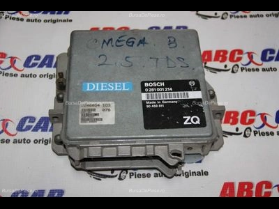 Calculator motor OPEL OMEGA B 1994-2003 oe 0281001214, vedere frontata