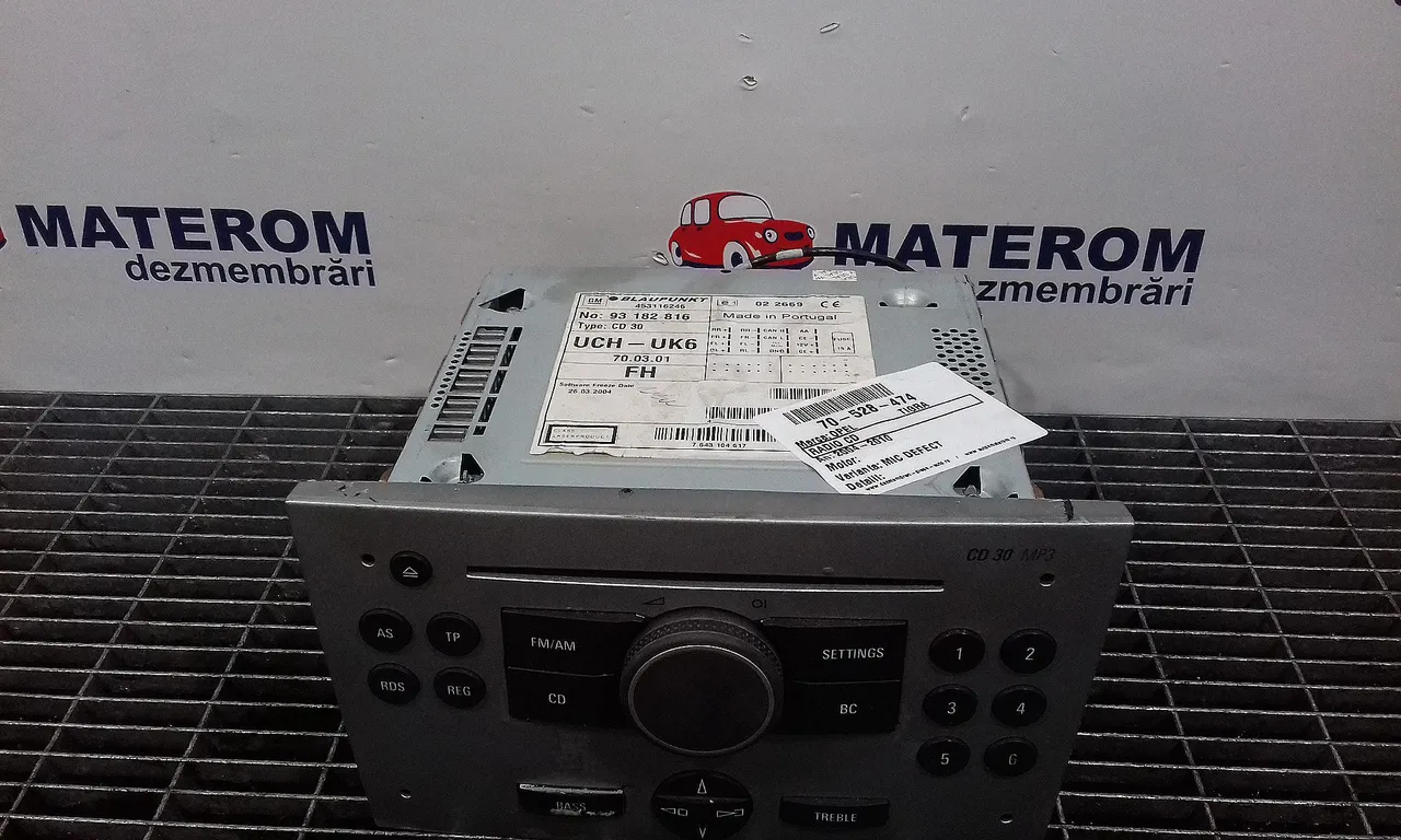 RADIO CD OPEL TIGRA TwinTop 2004-2010