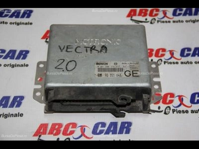Calculator motor OPEL VECTRA A 1988-1995 oe 90351648 GE, vedere frontata