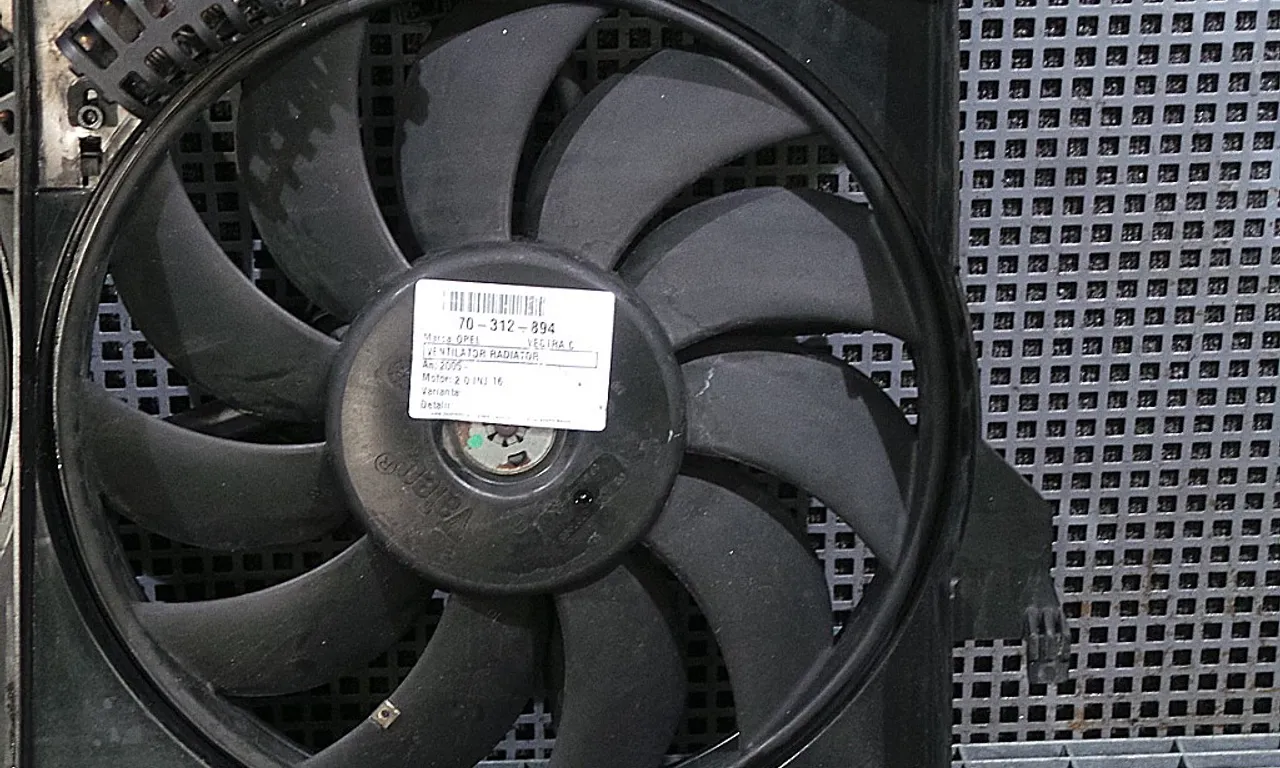 VENTILATOR RADIATOR OPEL VECTRA C GTS 2002-2009