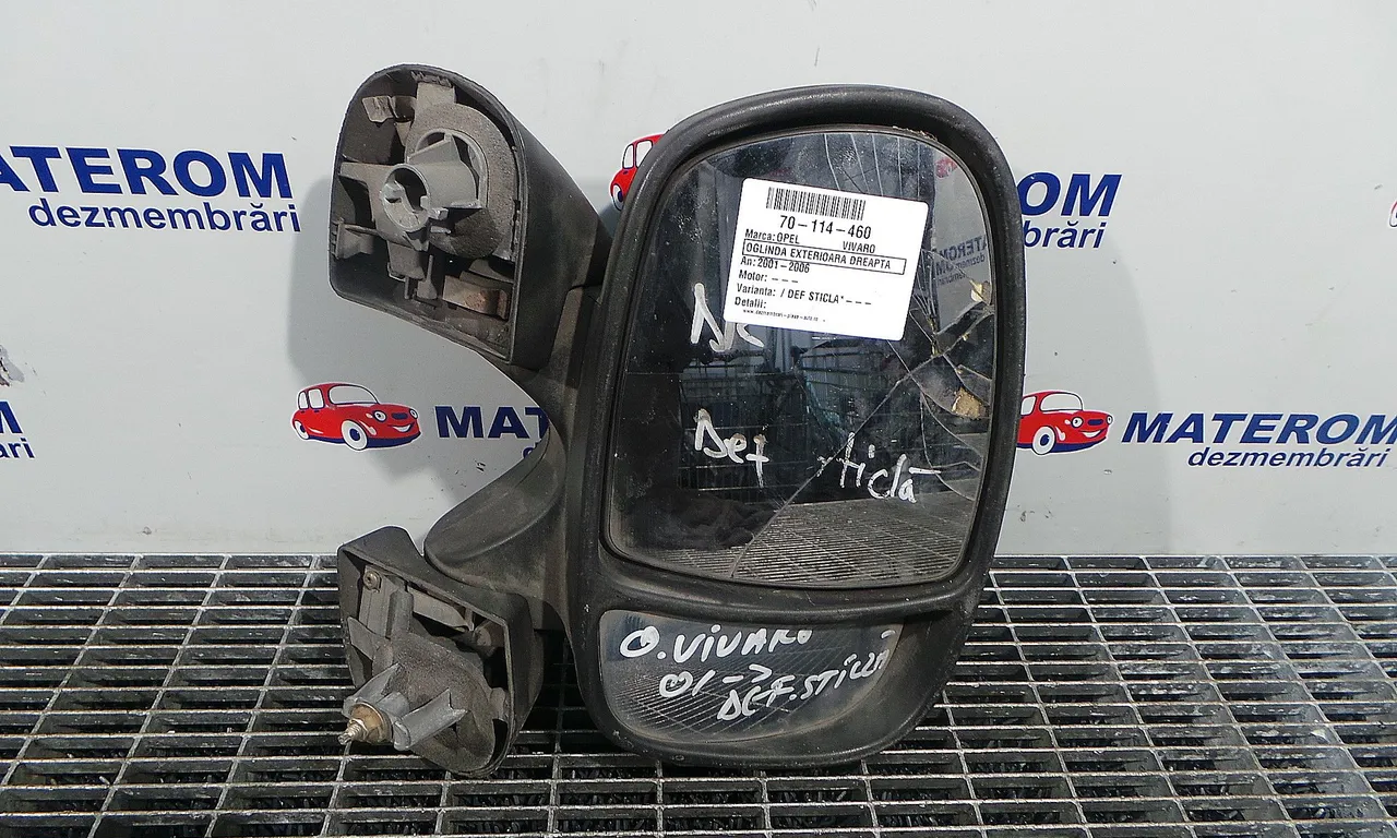 OGLINDA EXTERIOARA DREAPTA OPEL VIVARO A bus 2001-2015