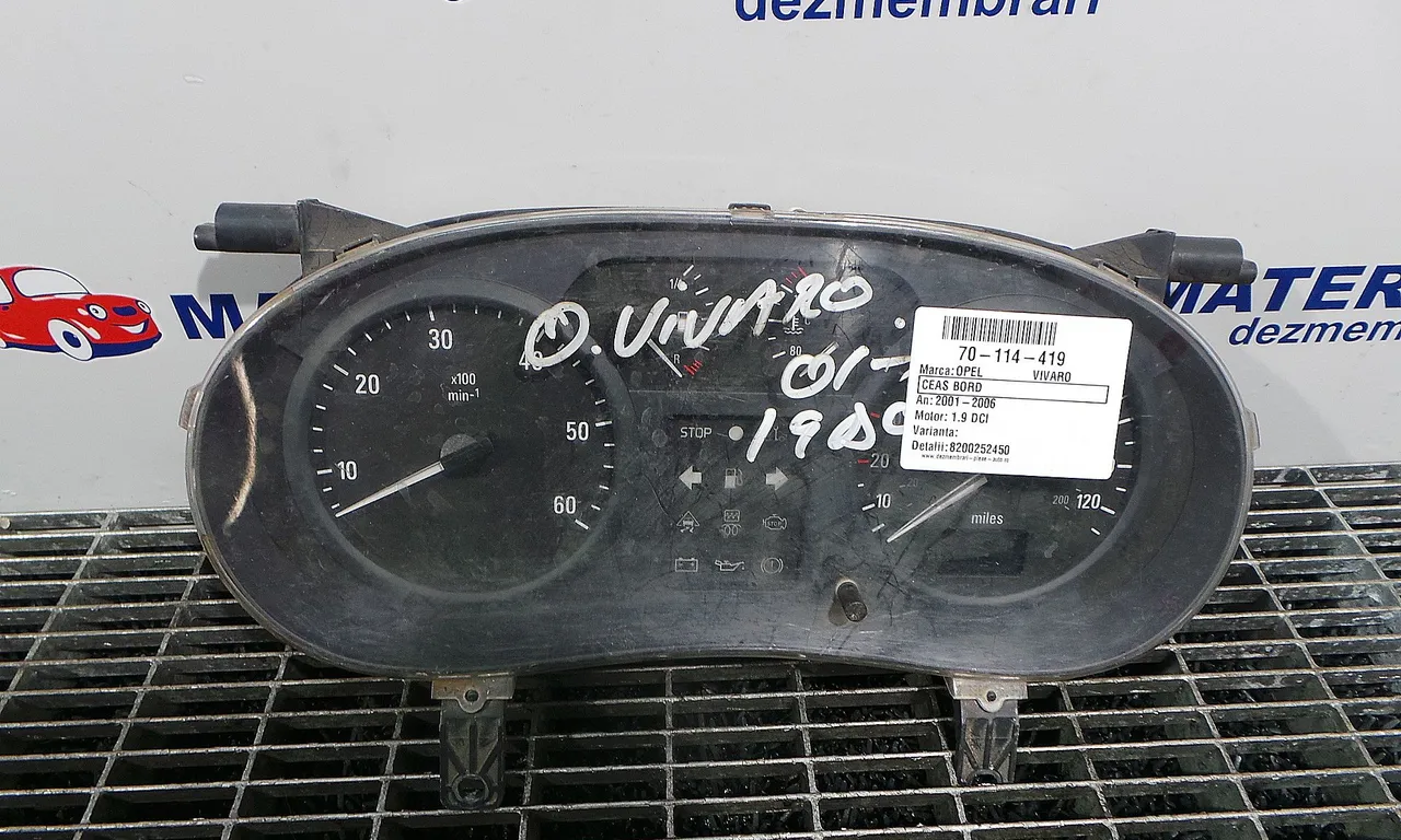 CEAS BORD OPEL VIVARO A 2001-2014