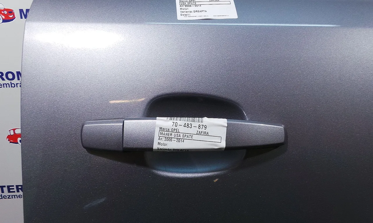 MANER USA SPATE DREAPTA OPEL ZAFIRA B 2005-2015
