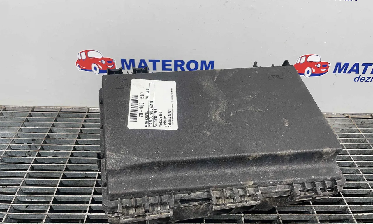 TABLOU SIGURANTE OPEL ZAFIRA B 2005-2015