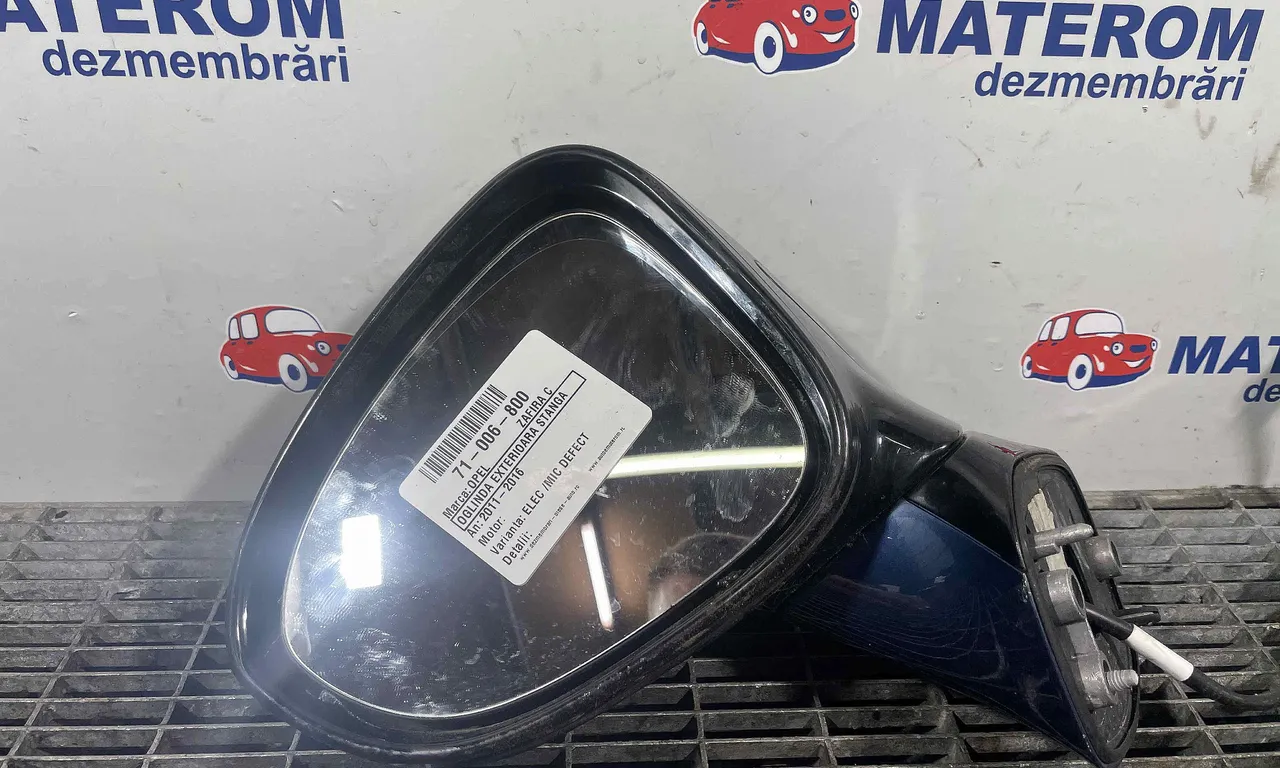 OGLINDA EXTERIOARA STANGA OPEL ZAFIRA TOURER C 2011-2016