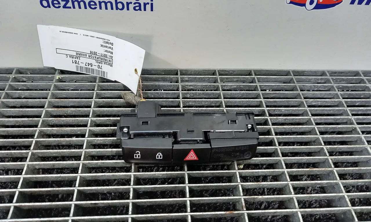 INTRERUPATOR AVARIE OPEL ZAFIRA TOURER C 2011-2016