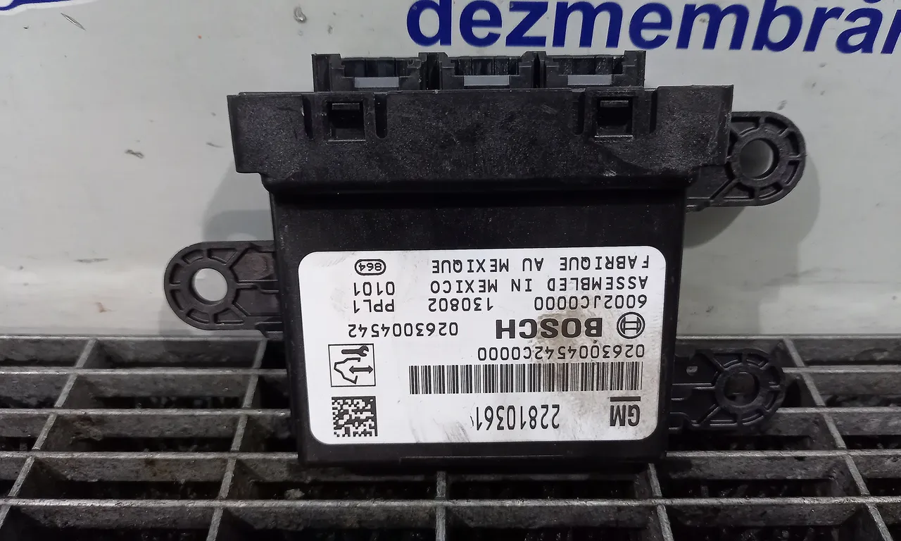 MODUL PARKTRONIC OPEL ZAFIRA TOURER C 2011-2016