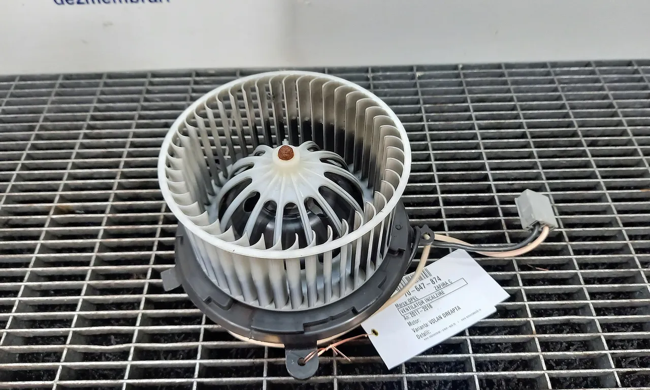 VENTILATOR INCALZIRE OPEL ZAFIRA TOURER C 2011-2016