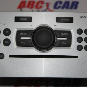 CD-Player OPEL ZAFIRA / ZAFIRA FAMILY B 2005-2019 344183129, vedere frontata