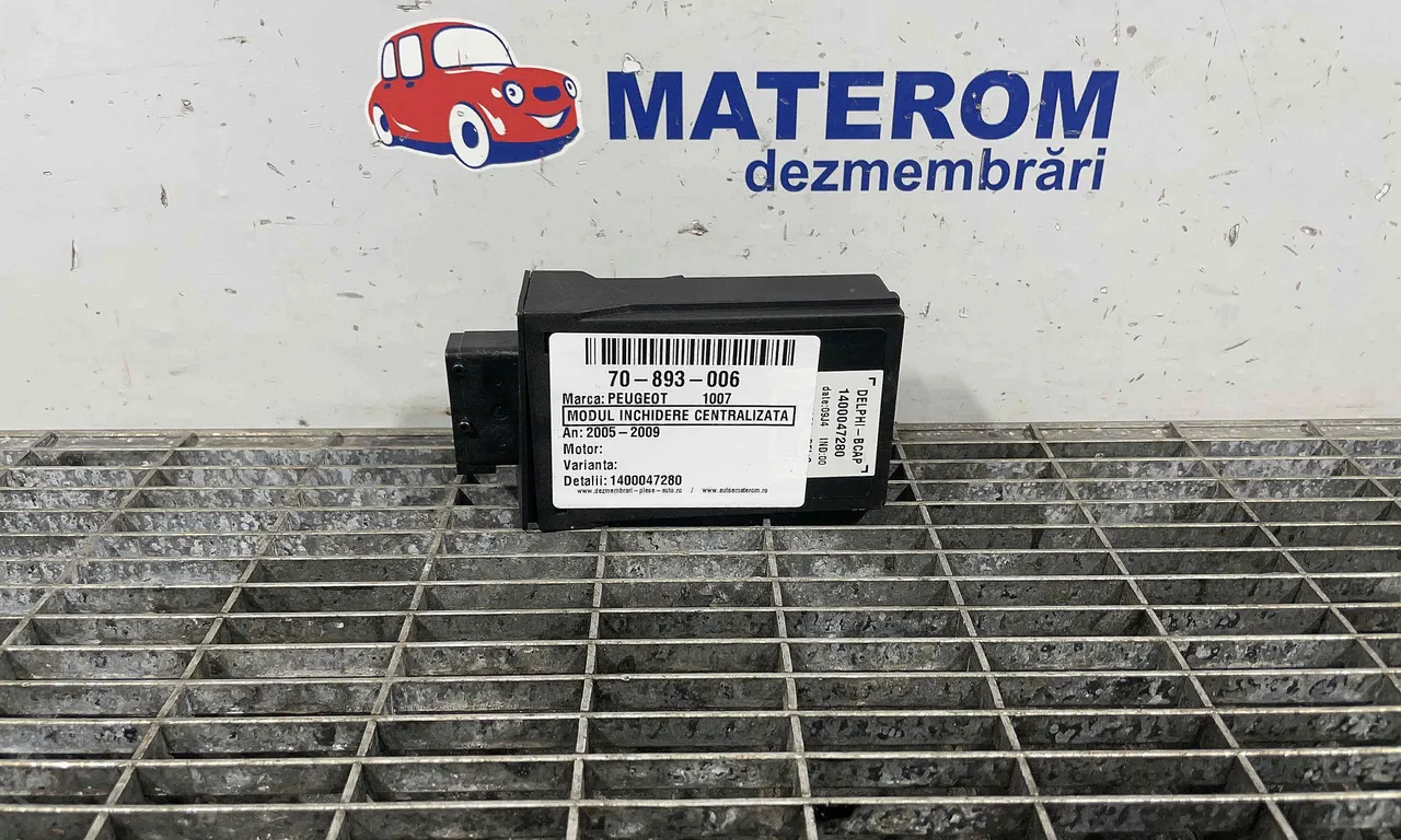 MODUL INCHIDERE CENTRALIZATA PEUGEOT 1007 2005-2009