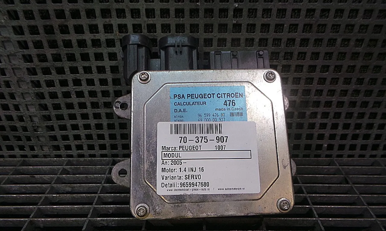 MODUL SERVO PEUGEOT 1007 2005-2009