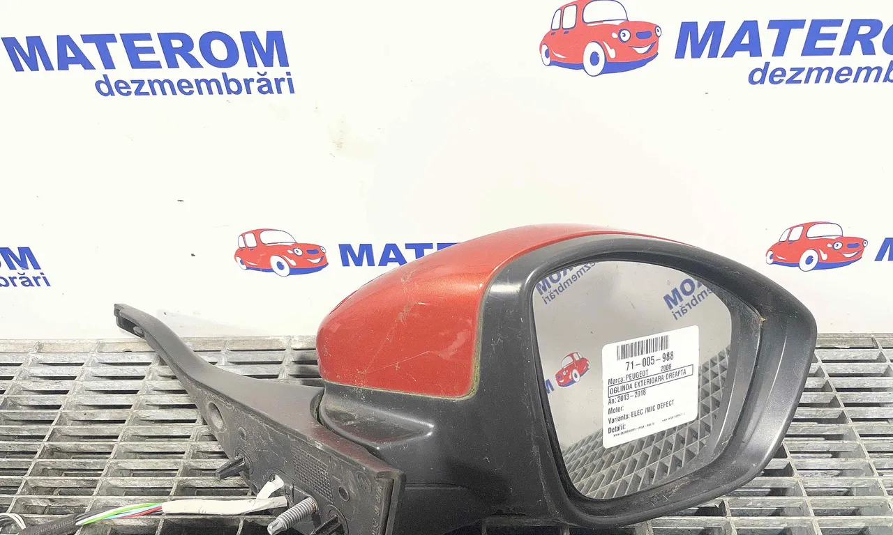 OGLINDA EXTERIOARA DREAPTA PEUGEOT 2008 I 2013-2018