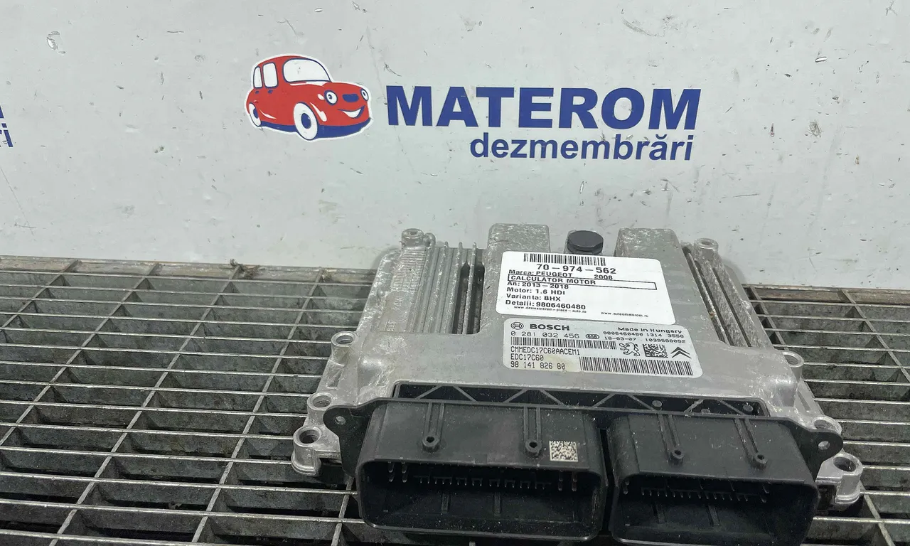 CALCULATOR MOTOR PEUGEOT 2008 I 2013-2018