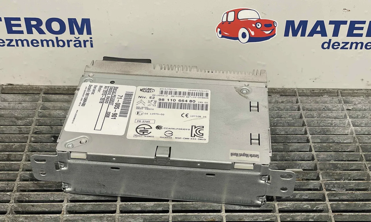 MODUL RADIO PEUGEOT 2008 I 2013-2018