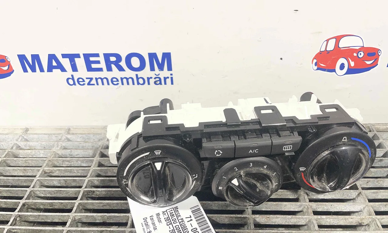 TABLOU COMANDA INCALZIRE PEUGEOT 2008 I 2013-2018