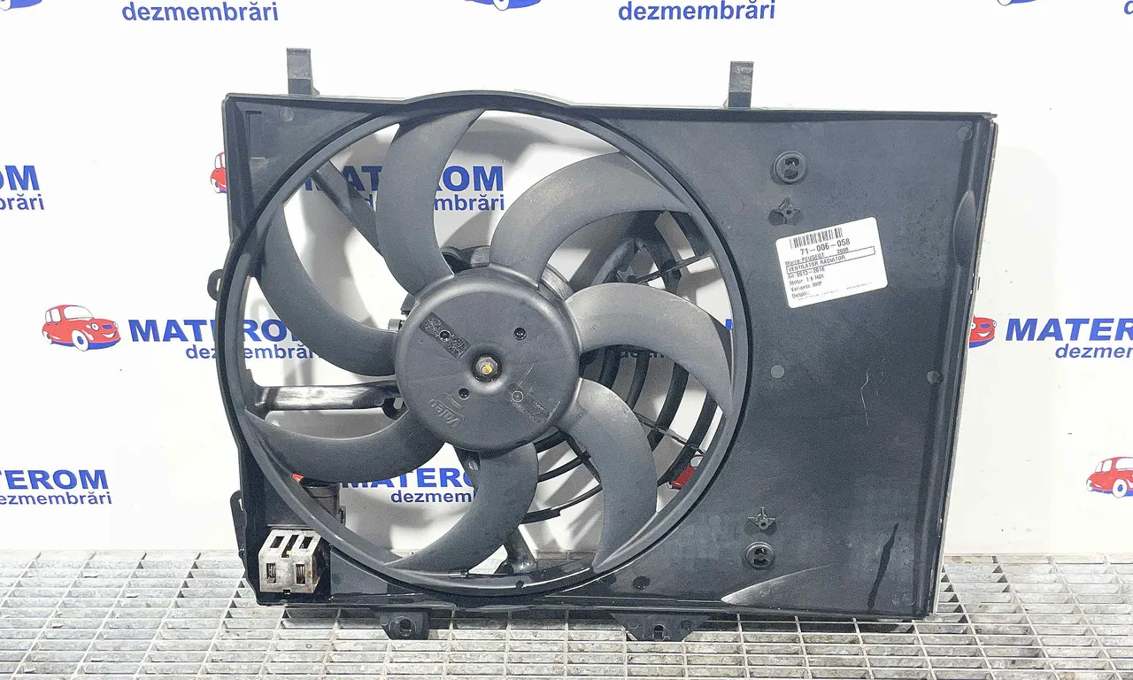 VENTILATOR RADIATOR PEUGEOT 2008 I 2013-2018