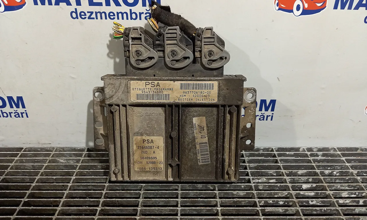 CALCULATOR MOTOR PEUGEOT 206 1998-2012