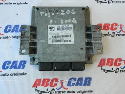 Calculator motor PEUGEOT 206 1998-2012 oe 9648620980, vedere frontata
