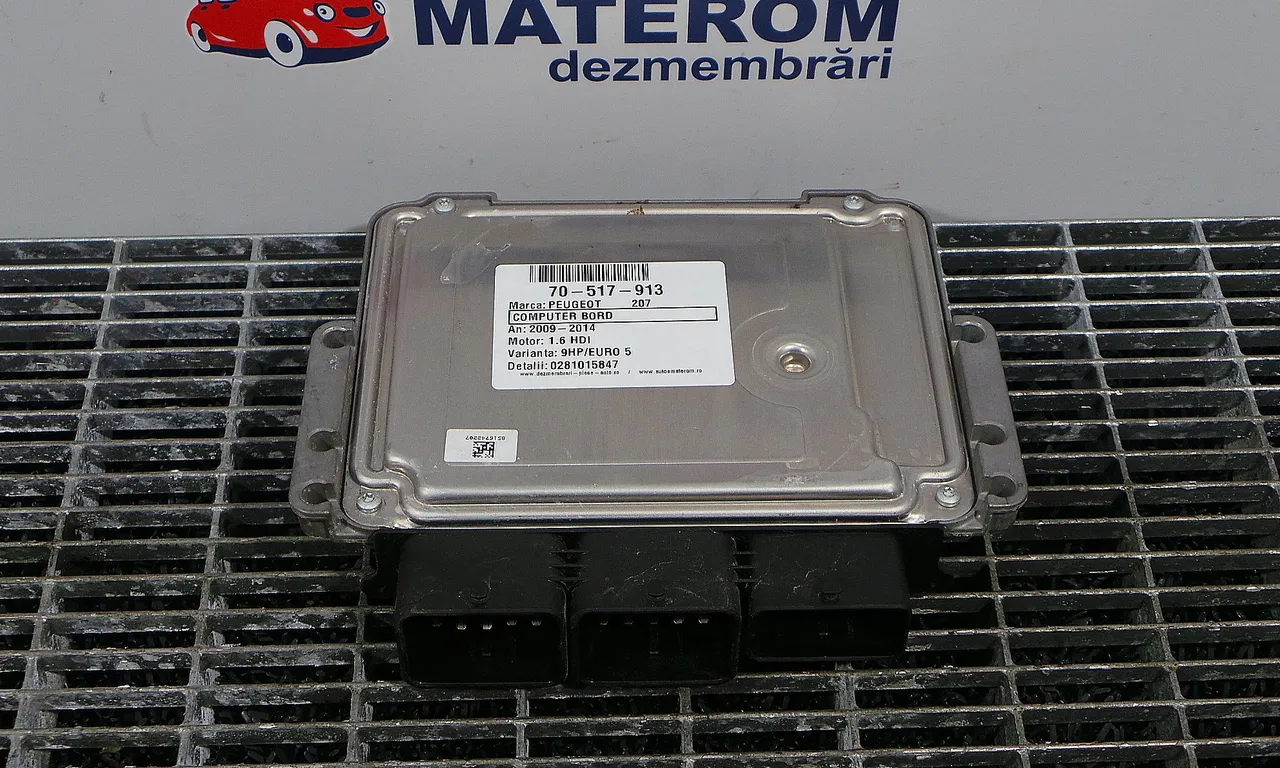 CALCULATOR MOTOR PEUGEOT 207 2006-2015