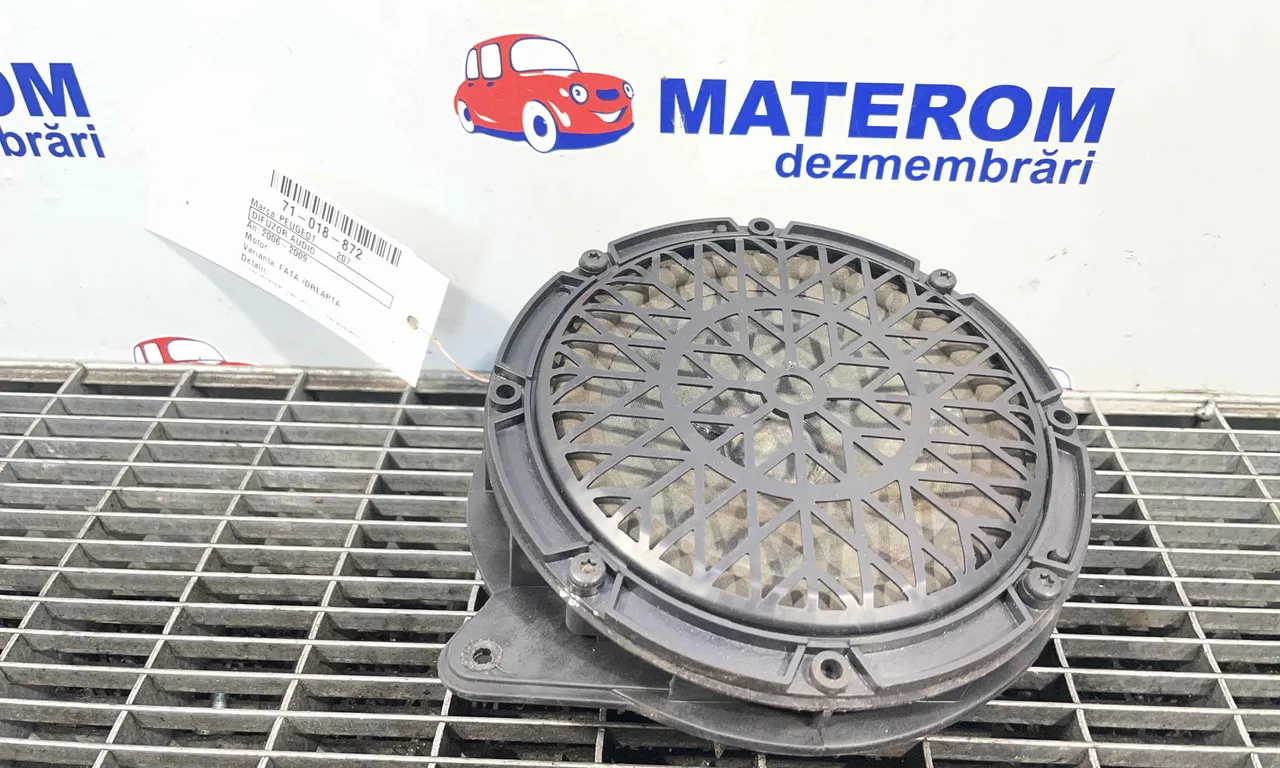 DIFUZOR AUDIO PEUGEOT 207 2006-2009