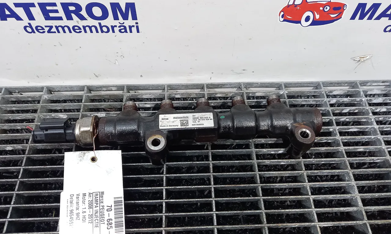 RAMPA INJECTIE PEUGEOT 207 2006-2015