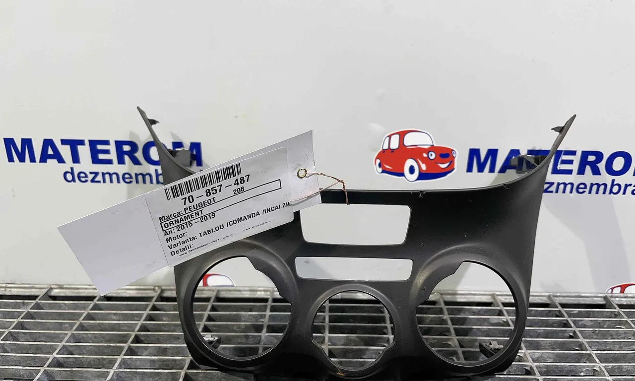 ORNAMENT TABLOU INCALZIRE PEUGEOT 208 2013-2019